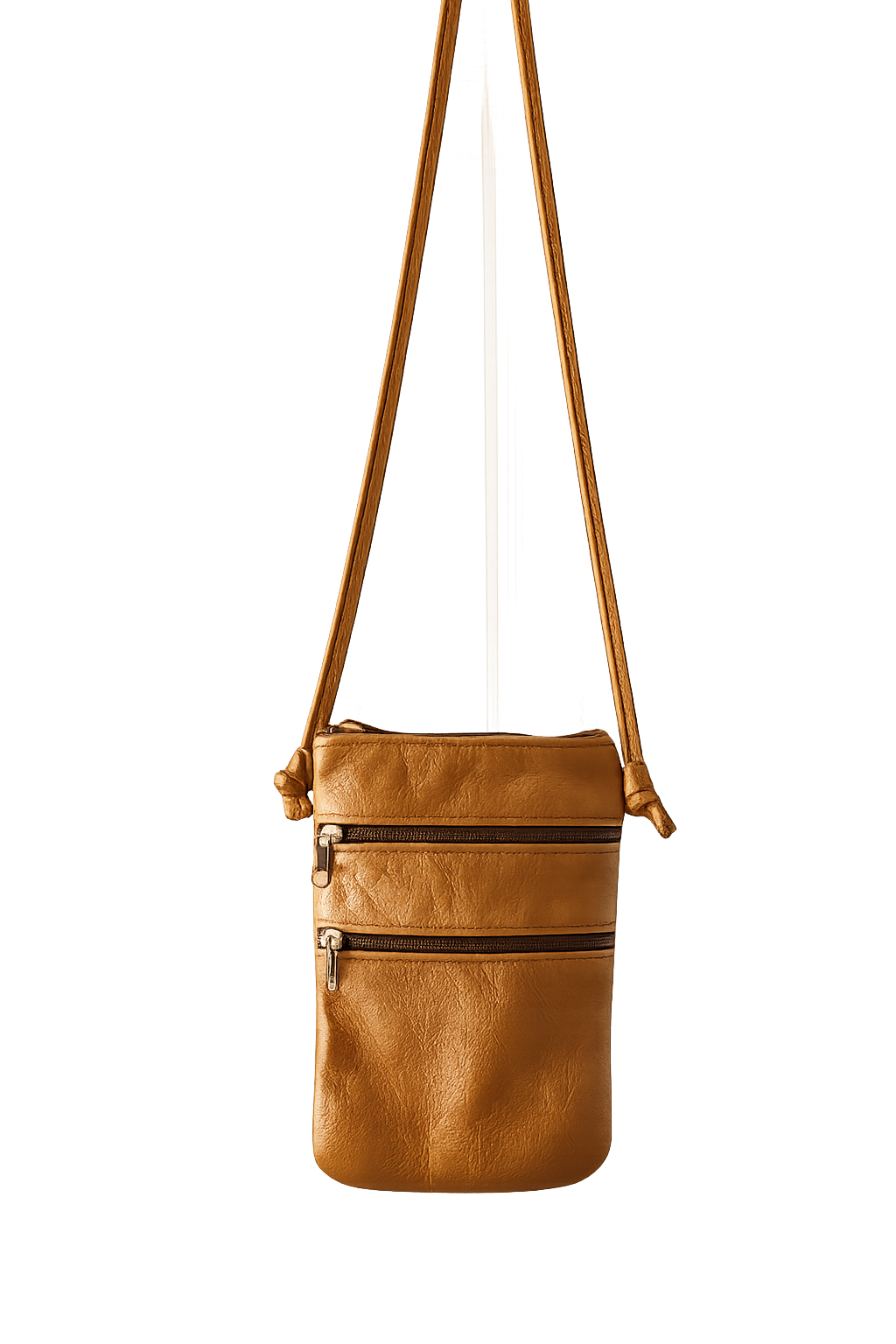Double Zip Crossbody Bag
